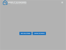 Tablet Screenshot of home-et-economies.com